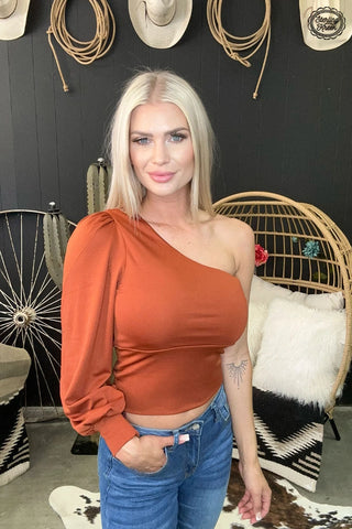 One Sleeve On the Horizon Top