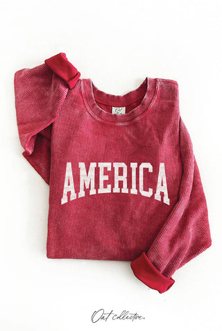 America Thermal Vintage Pullover