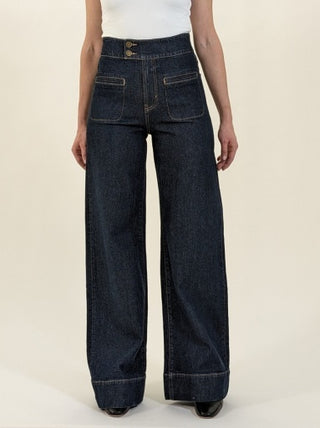 Cowgirl Wide Leg Jeans by Habitual