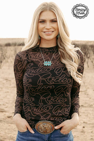 Long Sleeve Rodeo Queen Top