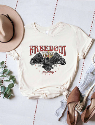 Freedom Spirit Rock and Roll Graphic Tee