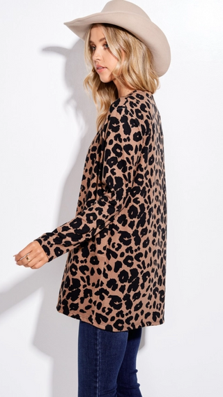 Leopard Cardigan