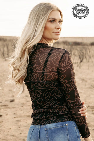 Long Sleeve Rodeo Queen Top