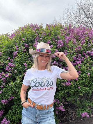 Coors and Cattle Graphic Tee