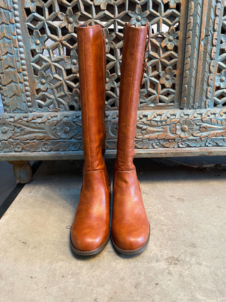 Hold Your Horses Tall Brown Boot By Corkys