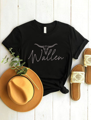 Morgan Wallen Black Graphic Tee