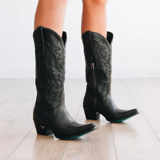 Smokeshow Jet Black Handmade Cowboy Boot