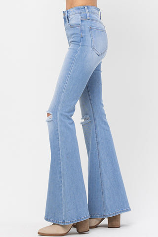 Country Chic High Rise Flare Jeans