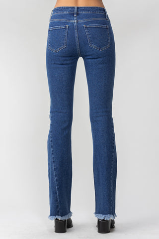 Mid Rise Flare Jeans with Side Detail (Lainey Wilson Inspired)